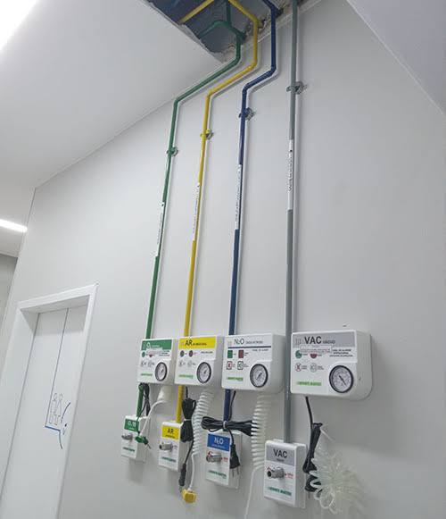 Instalação de gás medicinal